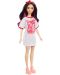 Кукла Barbie Fashionistas 214 - С бяло-червена тениска - 4t